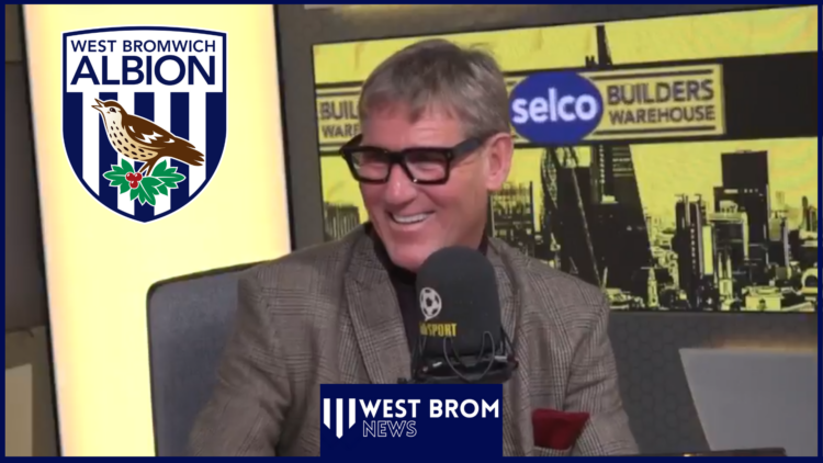 Simon Jordan speaking about West Brom live on talkSPORT