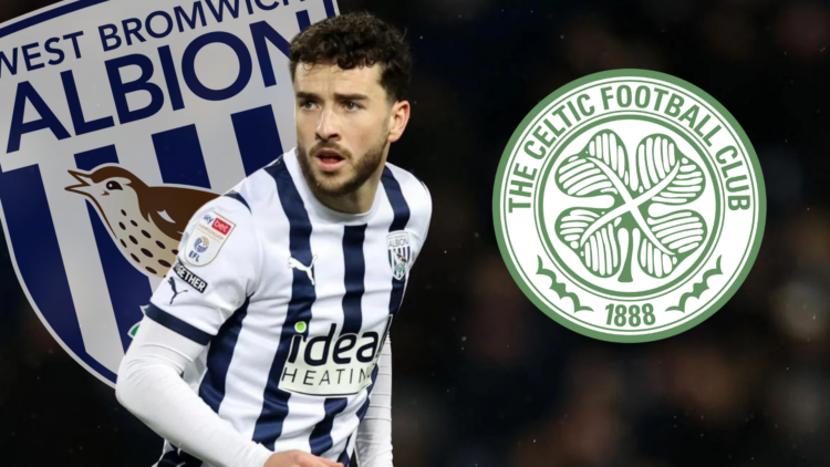 Mikey Johnston, on loan at West Brom from Celtic.