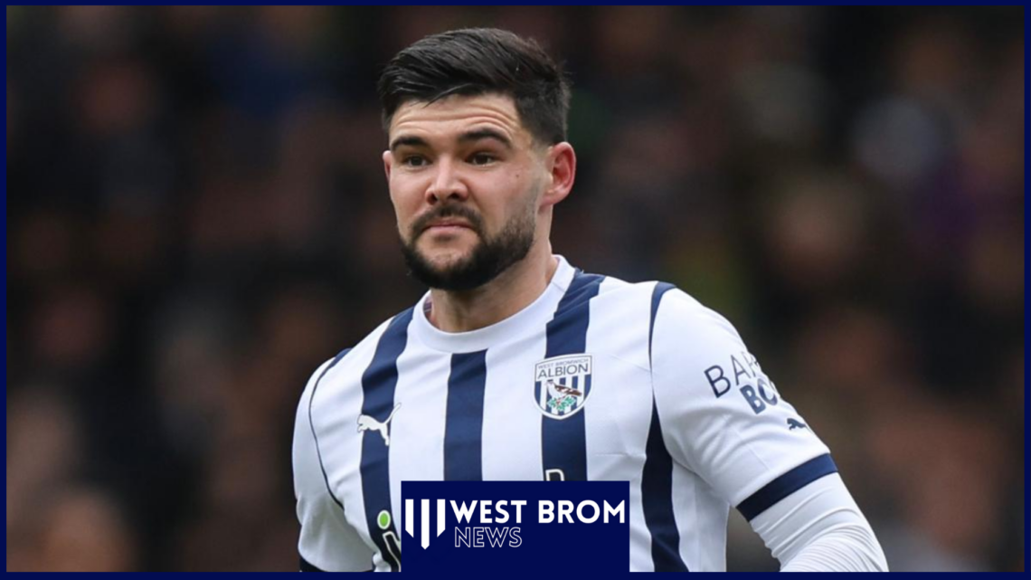 West Brom midfielder Alex Mowatt