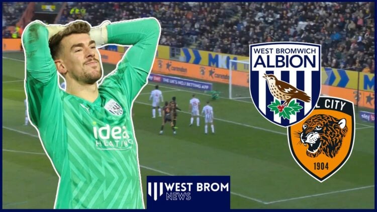 West Brom keeper Alex Palmer