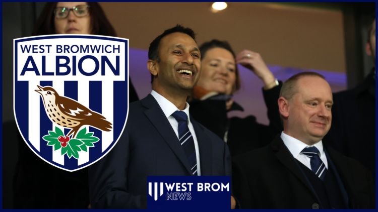 West Brom Shilen Patel and Mark Miles