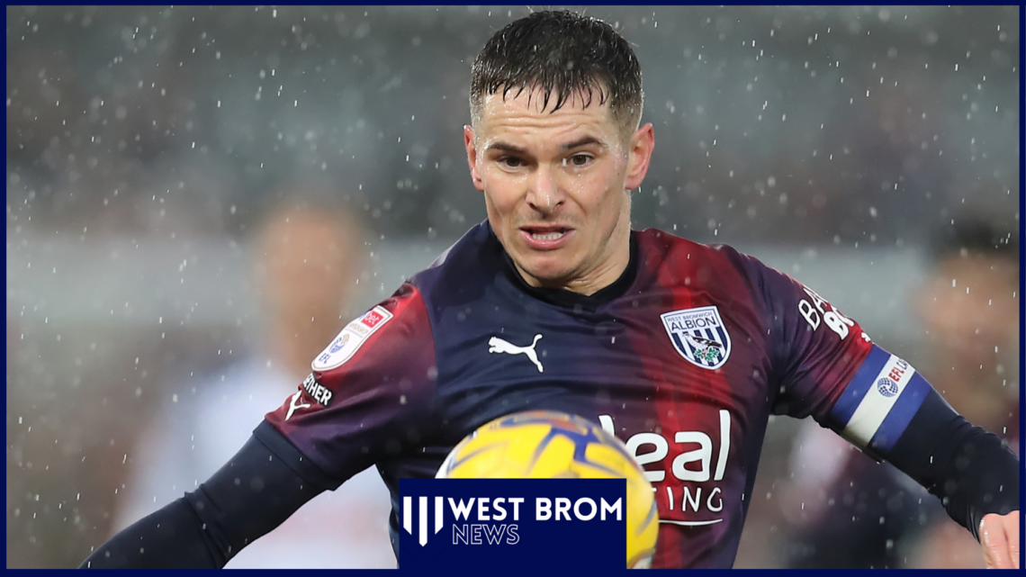 West Brom left-back Conor Townsend