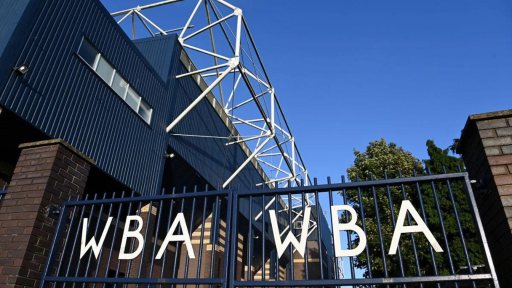 West Brom gates at The Hawthorns.