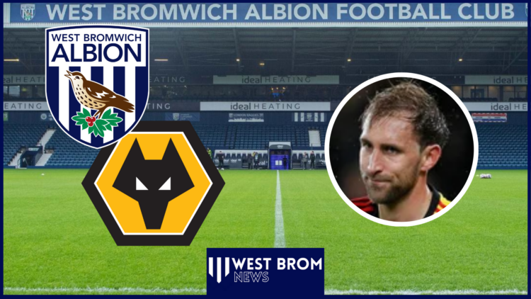 Craig Dawson with West Brom and Wolves badges