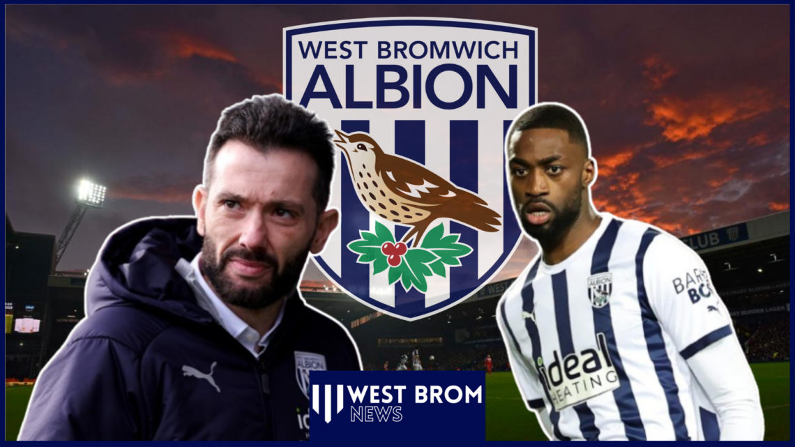 Semi Ajayi and Carlos Corberan at West Brom