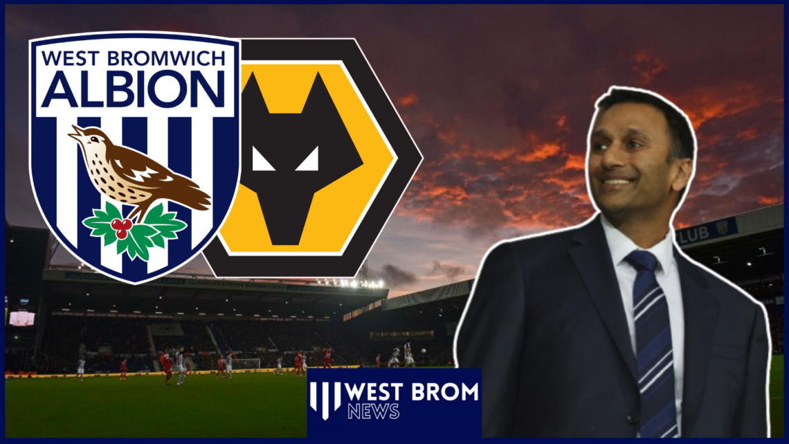 Shilen Patel in West Brom v Wolves