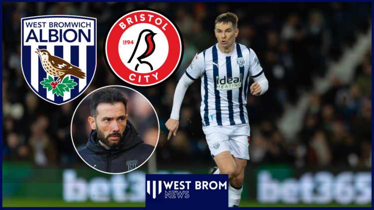 West Brom Bristol City Conor Townsend Carlos Corberan