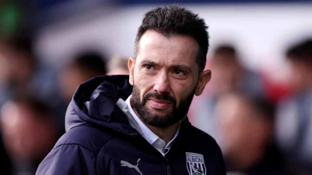 West Brom boss Carlos Corberan