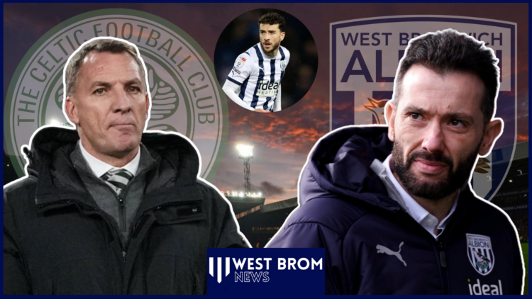 Celtic West Brom Mikey Johnston Carlos Corberan
