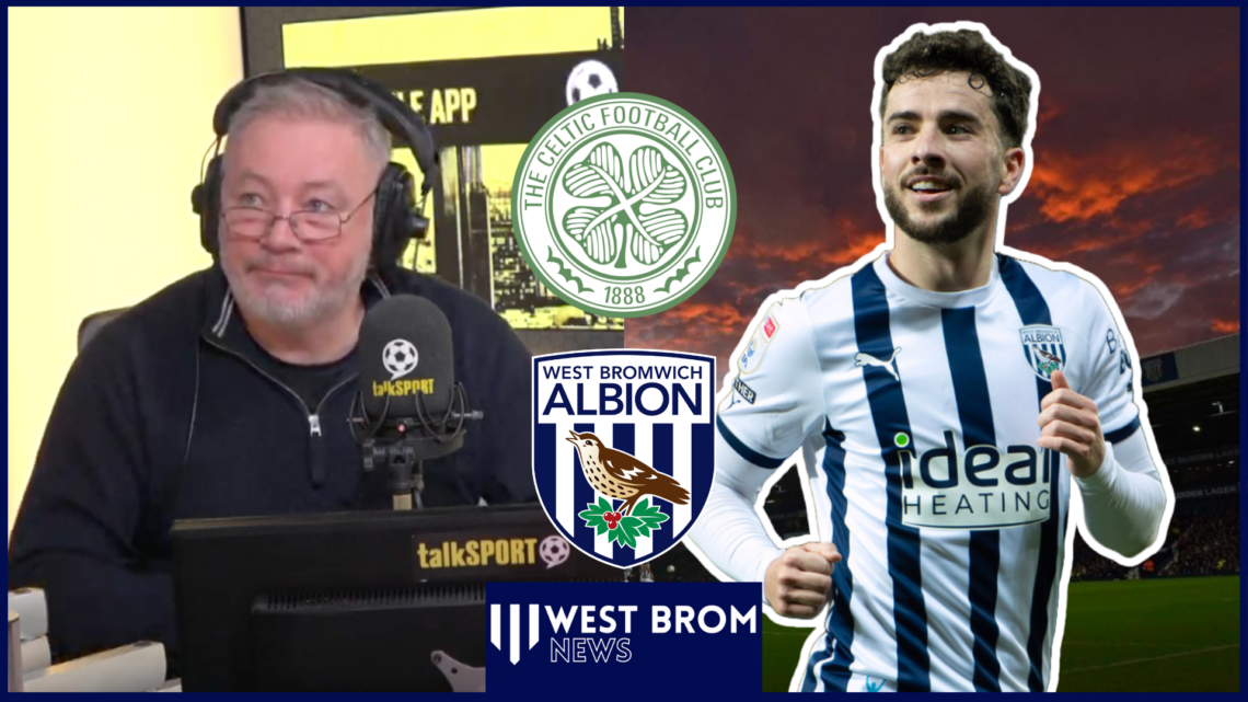 Ally McCoist West Brom Mikey Johnston The Hawthorns Celtic