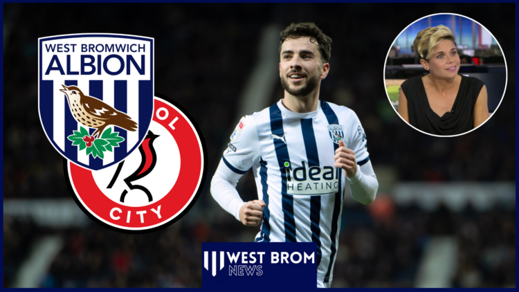 West Brom Mikey Johnston Sue Smith
