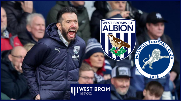 West Brom Millwall Carlos Corberan