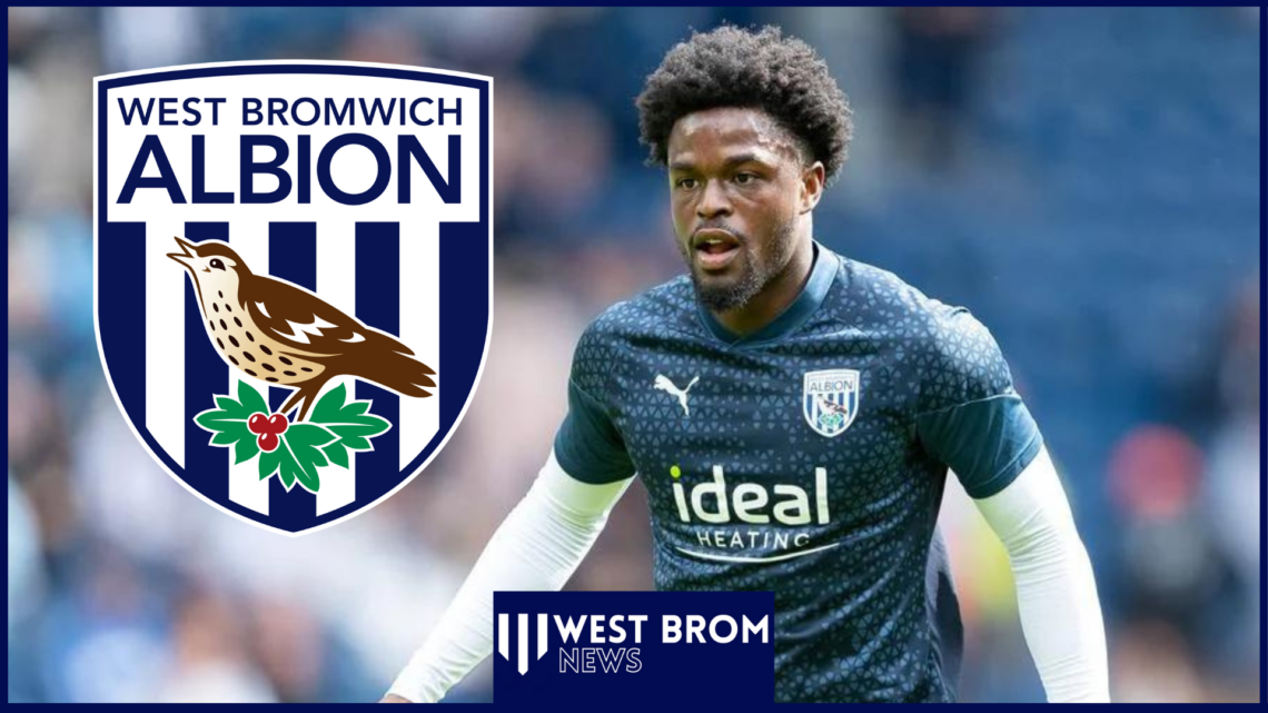 West Brom forward Josh Maja