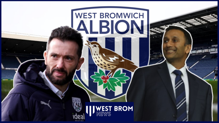 Carlos Corberan and Shilen Patel at West Brom