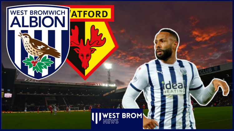 Kyle Bartley in West Brom v Watford