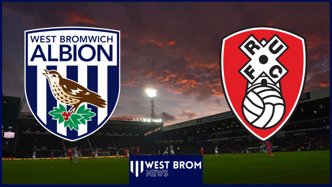 West Brom and Rotherham United badges