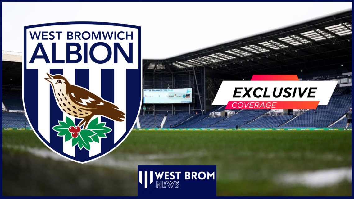 West Brom badge and The Hawthorns