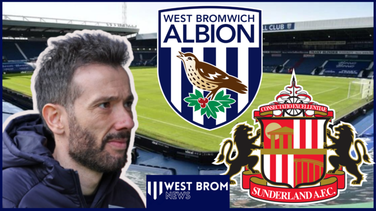 Carlos Corberan, West Brom badge, Sunderland badge