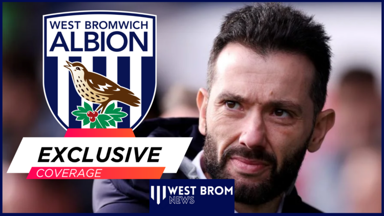 Carlos Corberan, West Brom badge