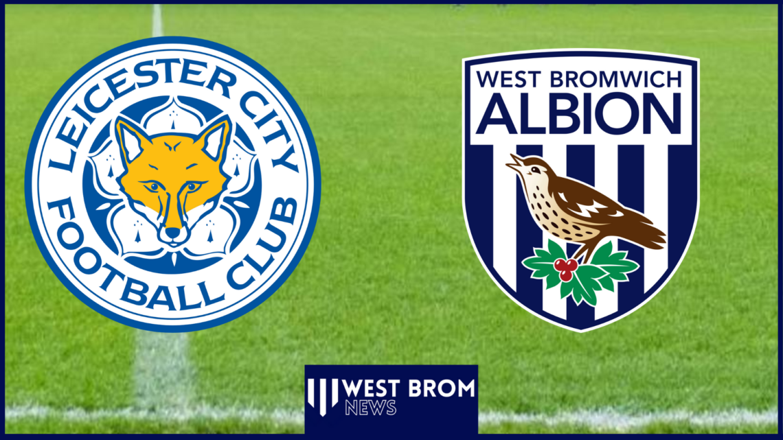Leicester City badge, West Brom badge