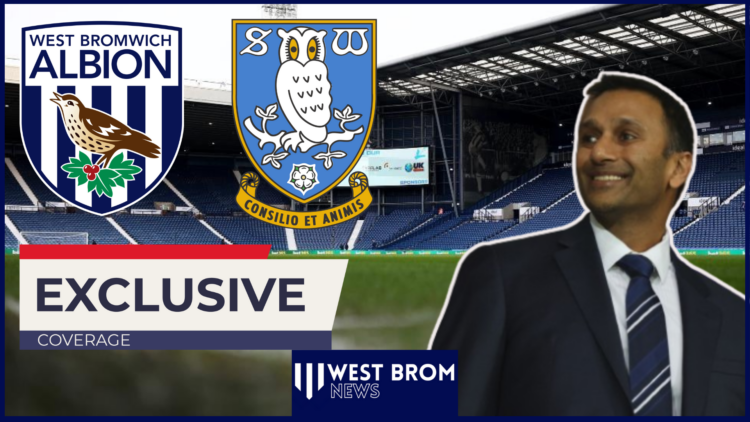 West Brom badge, Sheffield Wednesday badge, Shilen Patel