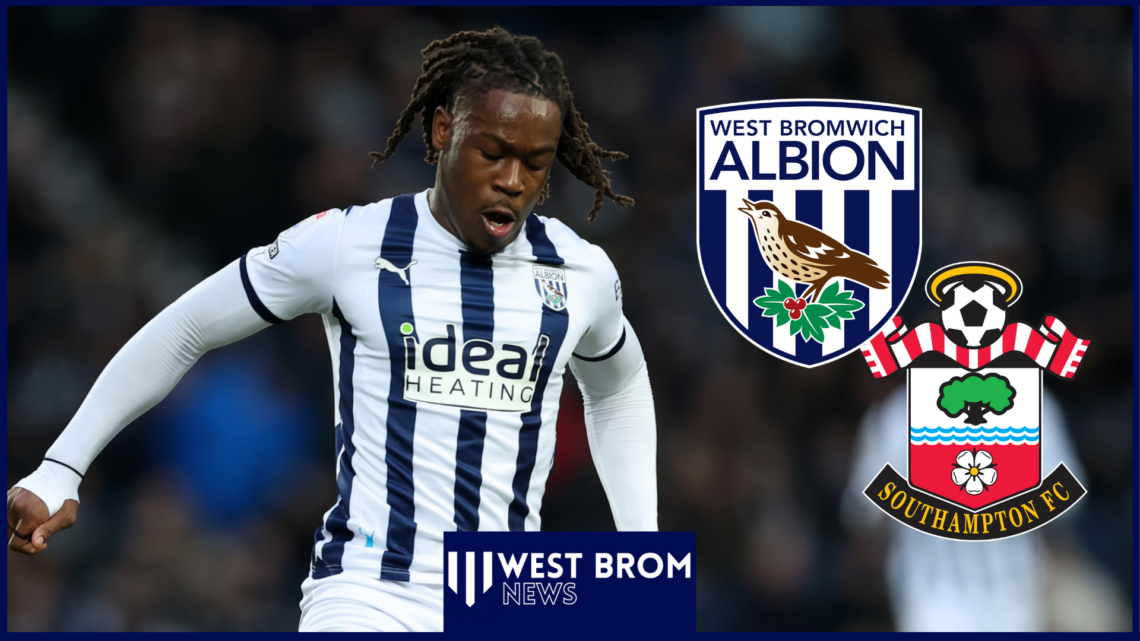 West Brom Southampton Brandon Thomas-Asante