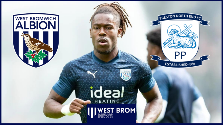 West Brom Brandon Thomas-Asante Preston North End