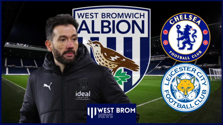 West Brom Chelsea Leicester Corberan