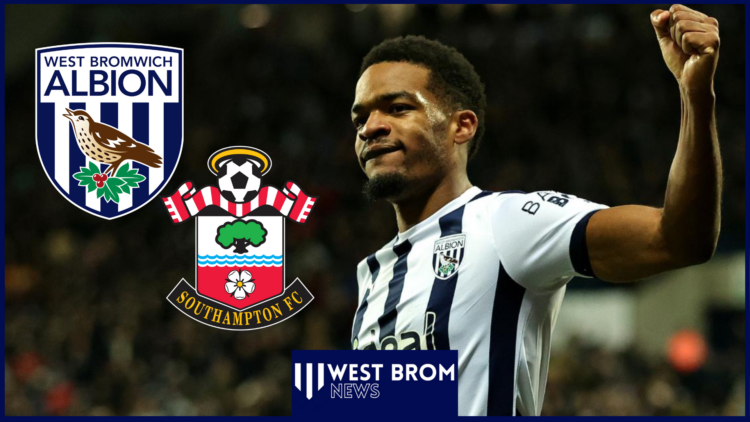 West Brom Southampton Grady Diangana