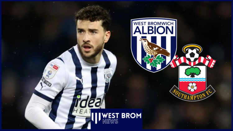 West Brom Southampton Mikey Johnston
