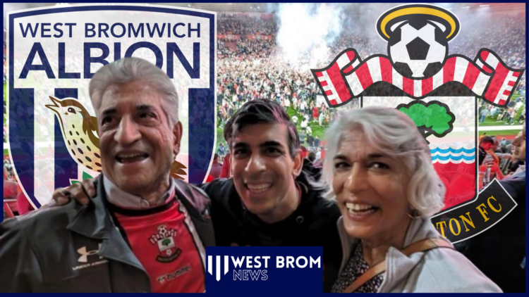 West Brom Southampton Sunak