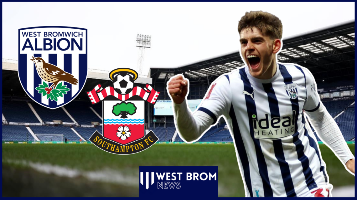 West Brom Tom Fellows Southampton