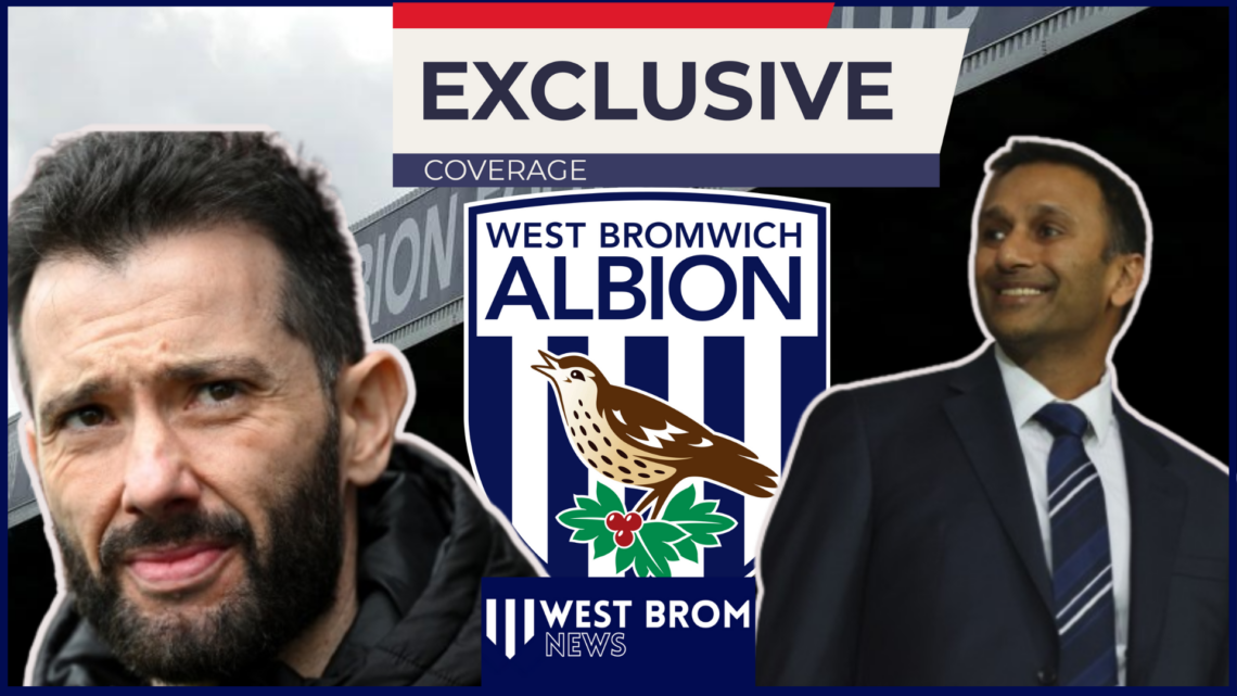 Carlos Corberan, Shilen Patel, West Brom badge
