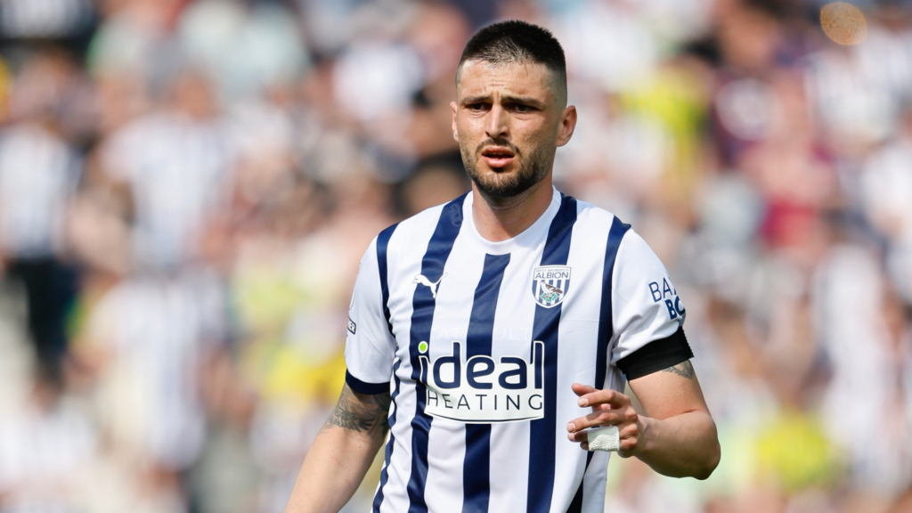 West Brom midfielder Okay Yokuslu