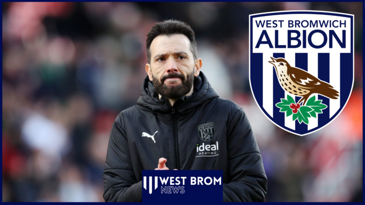 Carlos Corberan, West Brom badge