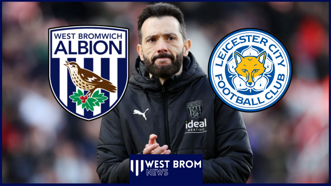 West Brom Carlos Corberan Leicester City