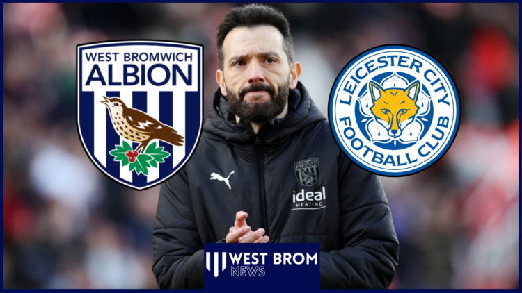 West Brom Carlos Corberan Leicester City