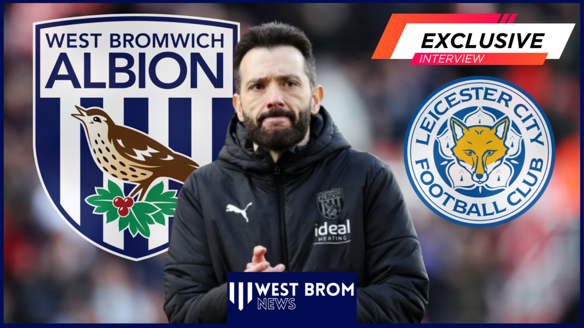 West Brom Leicester City Corberan