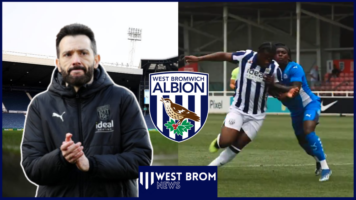 Carlos Corberan, Reyes Cleary, West Brom badge