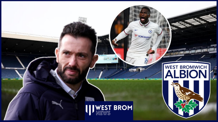 Fikayo Tomori, Muhamed Diomande, West Brom badge