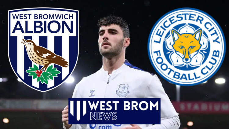 Tom Cannon, West Brom badge, Leicester badge