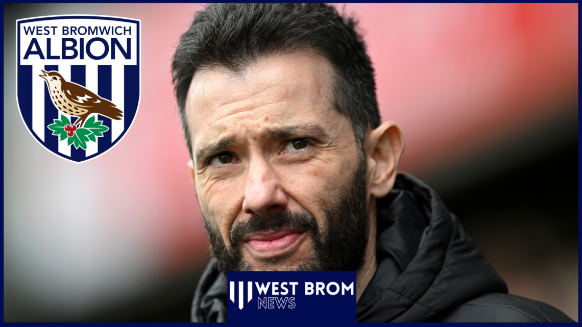 Carlos Corberan, West Brom badge