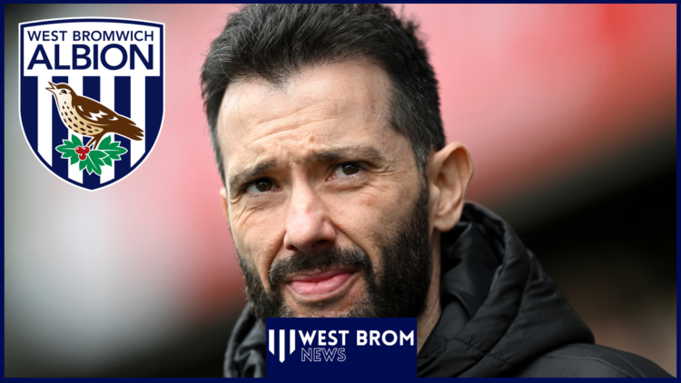 Carlos Corberan, West Brom badge