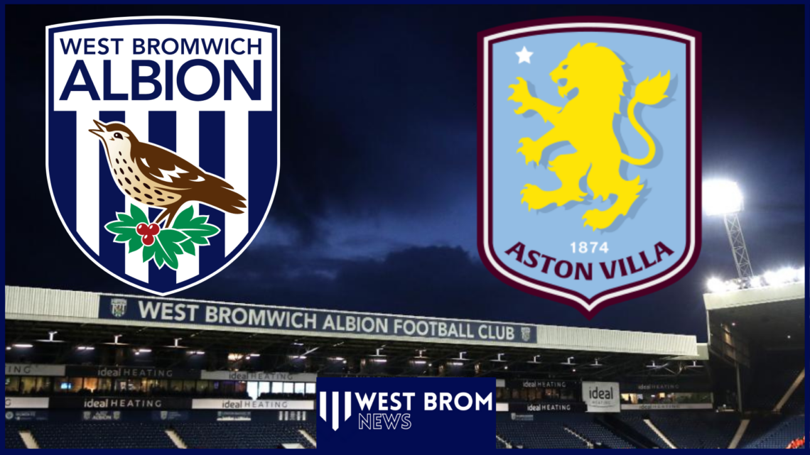 West Brom badge, Aston Villa badge, The Hawthorns