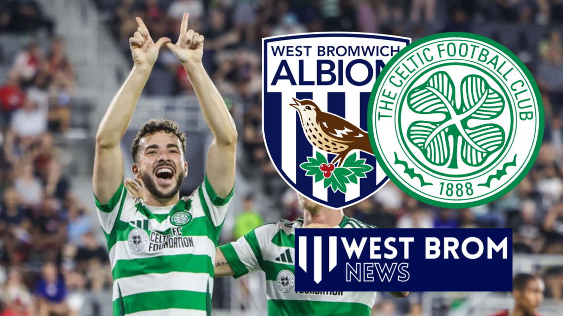 Mikey Johnston, West Brom & Celtic badges