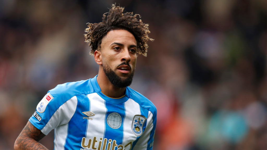 Huddersfield forward Sorba Thomas, linked with West Brom