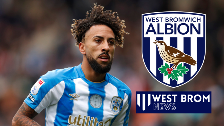Huddersfield forward Sorba Thomas, linked with West Brom