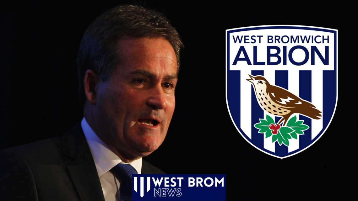 Richard Keys, West Brom badge