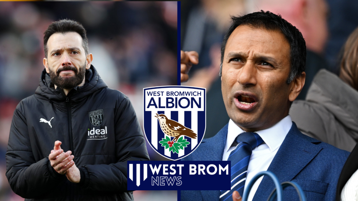 Carlos Corberan, Shilen Patel, West Brom badge