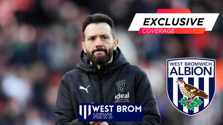 Carlos Corberan, West Brom badge